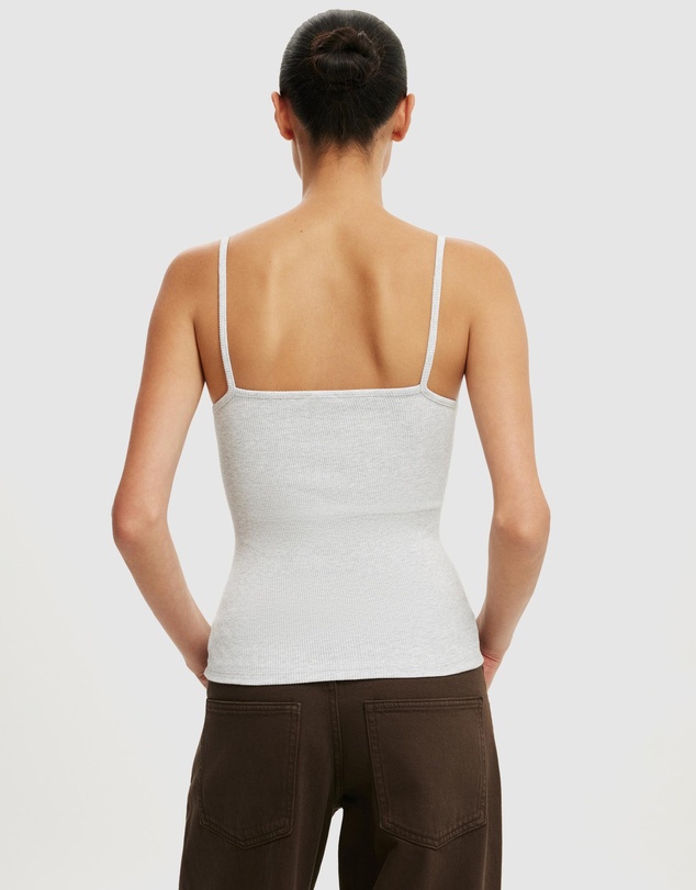 Cotton On - Lace Trim Longline Cami