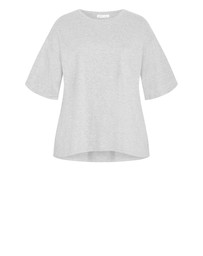 City Chic - Oversized Wash Tee