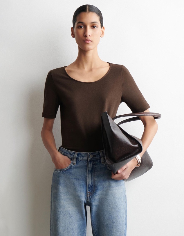 COS - Slim Scoop-Neck Cotton T-Shirt
