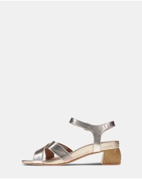 Mia Vita - Yara Heeled Sandal - Soft Gold