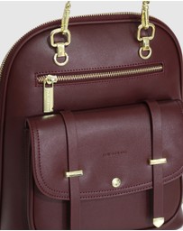 Belle & Bloom - 5th Ave Leather Backpack