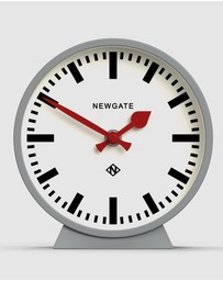 Newgate - Newgate Railway Mantel Clock Posh Grey