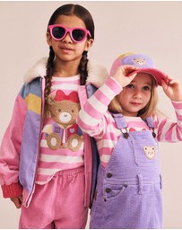 Huxbaby - Colour Block Cord Jacket - Babies-Kids