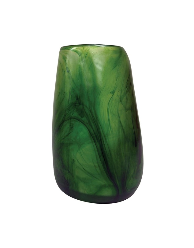 Urban Attitude - Urban Attitude RACH Large Vase Height 25.5cm, Width 17cm, Opening 6cm x 9cm - Sage Mist