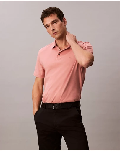 Calvin Klein - Pima Cotton Polo Shirt