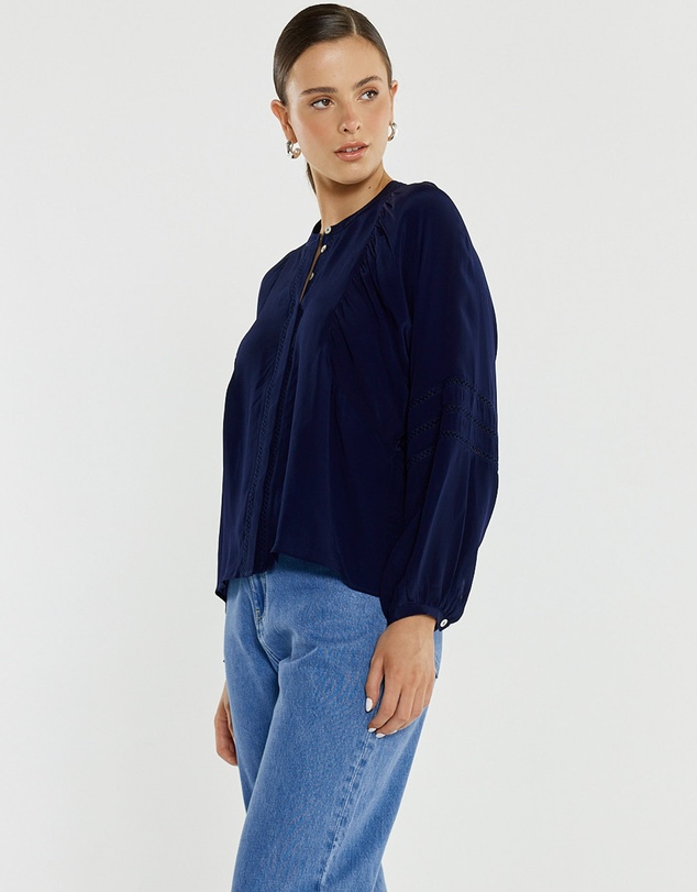 Sass - Nic Trim Blouse
