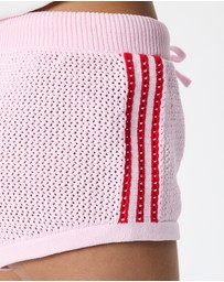 adidas Originals - Knitted Crochet Shorts