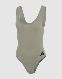 adidas Sportswear - Active Essentials Cotton 3 Stripes Padded Underwear Bodysuit
