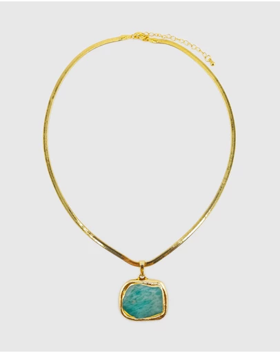 Miz Casa and Co - Azurine Pendant Necklace