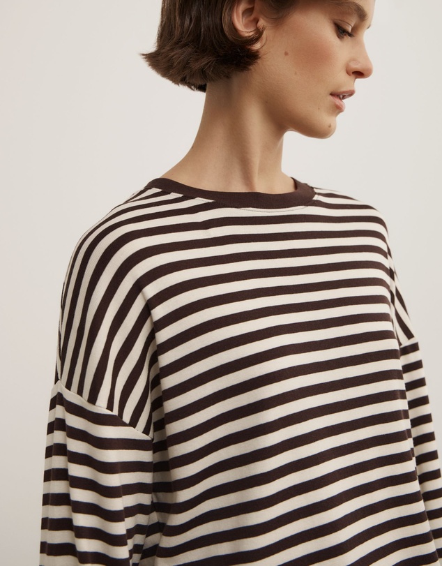 Witchery - Crew Long Sleeve Stripe T-shirt