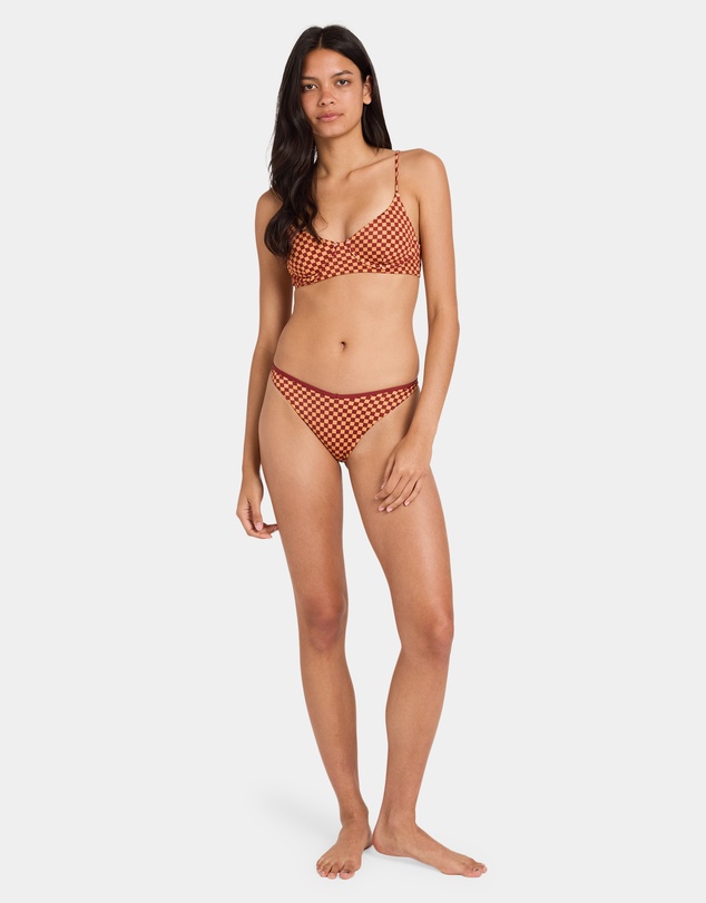 RVCA - Womens Reverberation 90s Longline Bikini Top