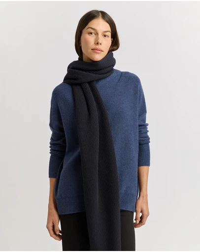 Toorallie - Fine Rib Scarf