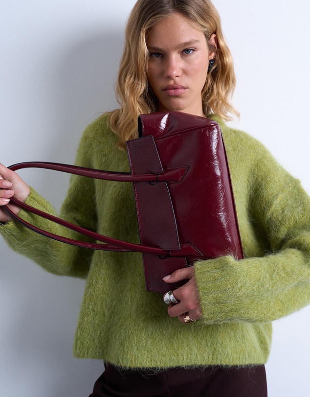 TOPSHOP - Sunny Shoulder Bag With Asymmetric Flap