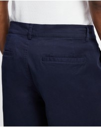 Staple Superior - Pleated Chino Shorts