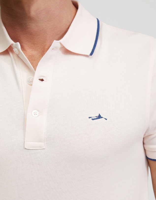 Oxford - Henry Cotton Jersey Tipping Polo