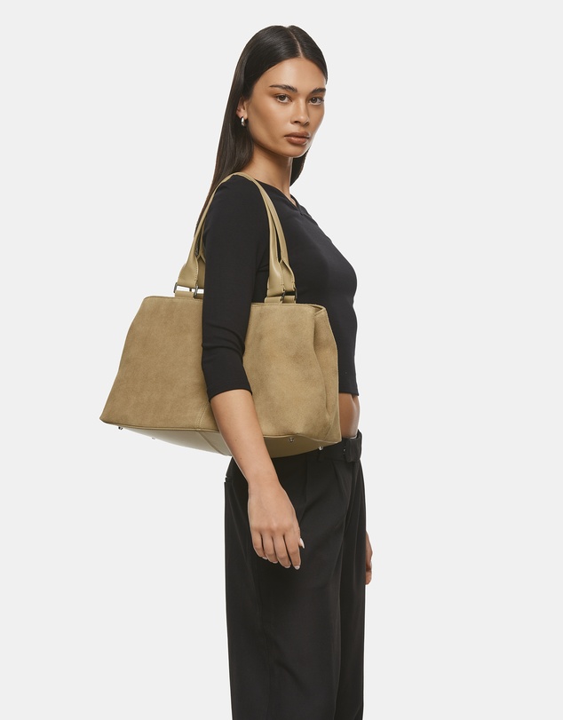 Nakedvice - The Huddy Blonde Suede Bag