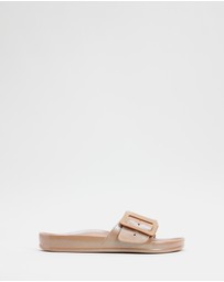 Holster - Solace EVA Slides - Natural Metallic - Women's