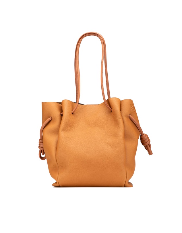 Pre-Loved by Azura Reborn - Pre-Loved loewe Soft Grained Calfskin Tote Bag with Drawstring Closure and Adjustable Shoulder Straps