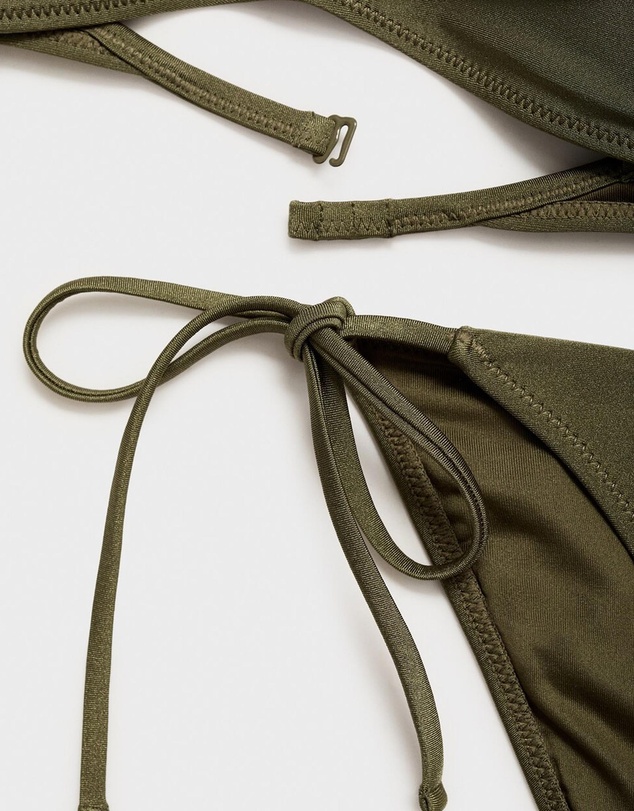 M.N.G - Delfos Satin Finish Bikini Bottom