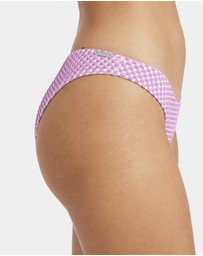 Billabong - Womens Mini Wave Check Hike Bikini Bottom
