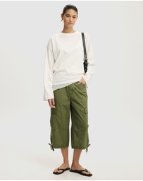 Cotton On - Oversized Boxy Long Sleeve Tee