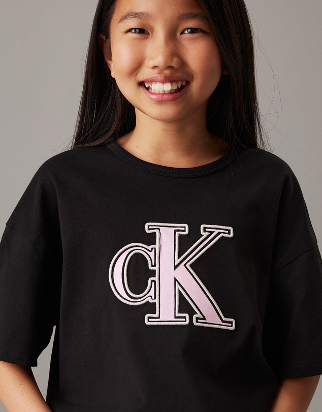 Calvin Klein Jeans - Girls Boxy Logo T-Shirt
