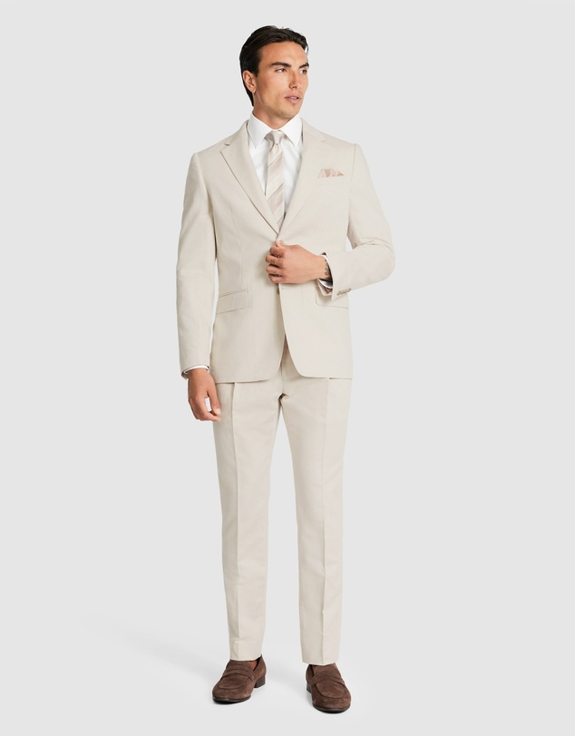 Tarocash - Jaeden Slim Linen Suit Jacket