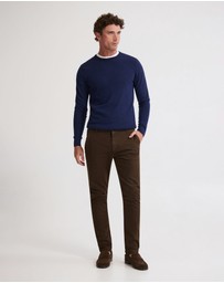 Oxford - Crew Neck Pure Merino Wool Pullover