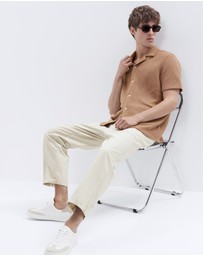 UNISON - Open Weave Regular Fit Shirt