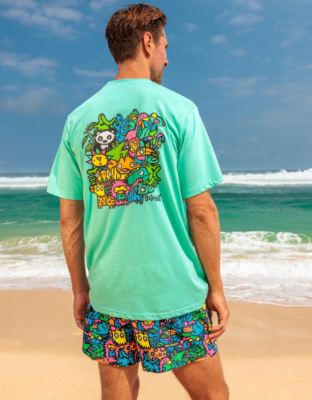 Boardies - Boardies Munday Jungle Mid Length Swim Shorts