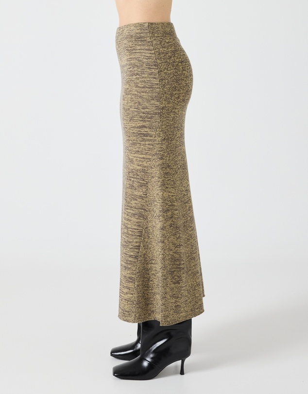 Third Form - Melange Knit Skirt
