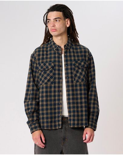 Dark Navy Check