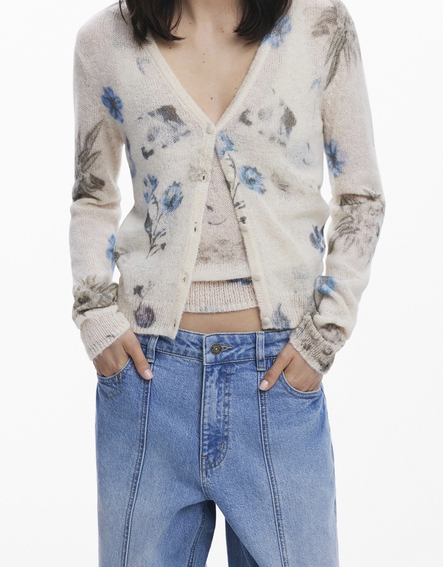 Desigual - Straight Jeans With Inverted Effect