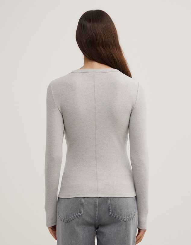 Witchery - Crew Rib Long Sleeve Top
