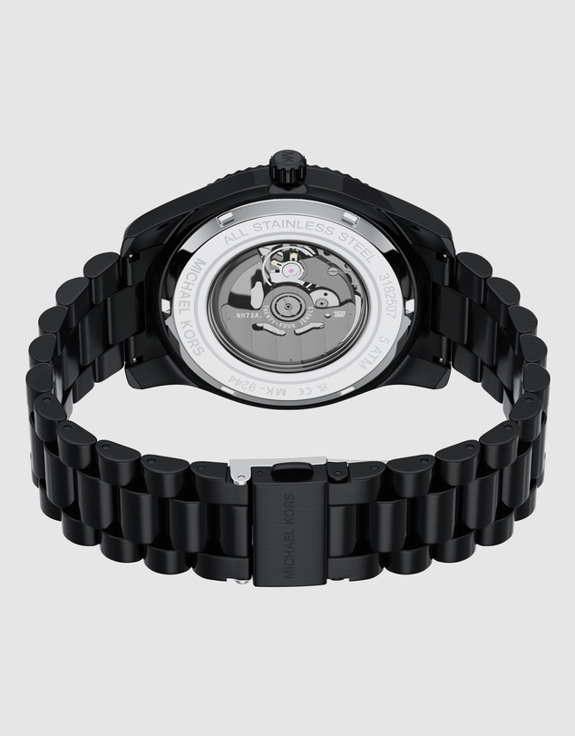 Michael Kors - Lexington Black Analogue Watch