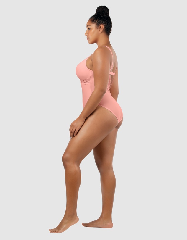 Parfait - Brigitte Low Back One Piece Swimsuit with Lace
