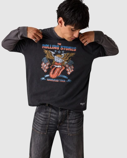 GUESS Jeans - GUESS JEANS Rolling Stones Eagle T-Shirt