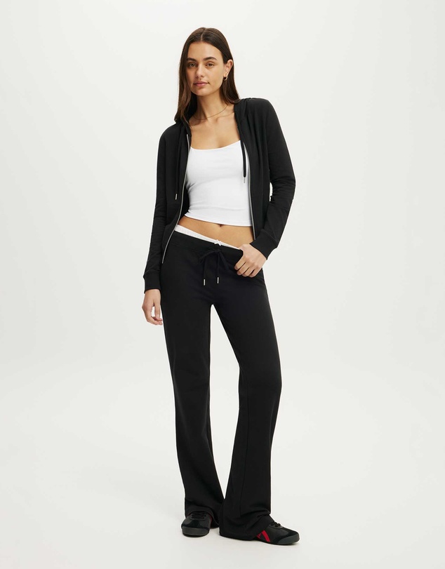 Cotton On Body Active - Sculpt Fleece Hooded Zip Through