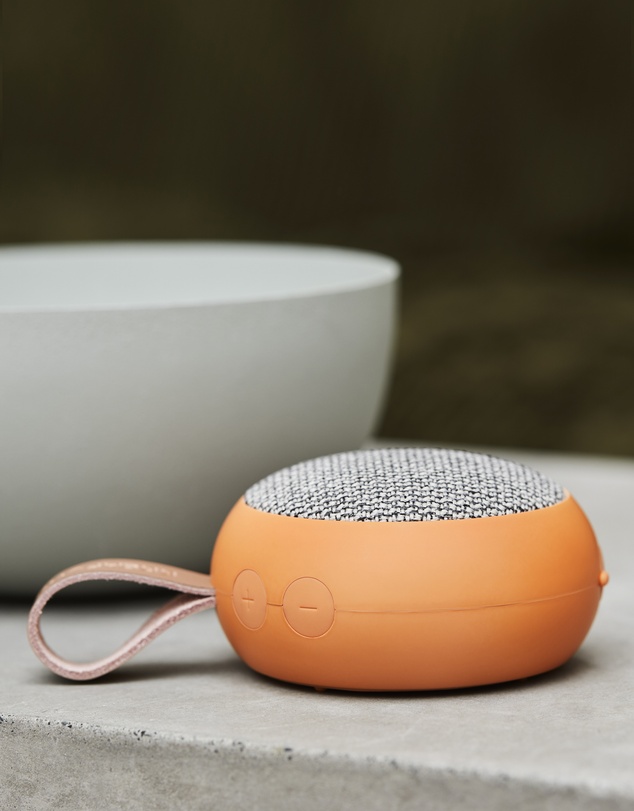 Kreafunk - Kreafunk Ago 2 Fabric Bluetooth Speaker - Dusty Orange