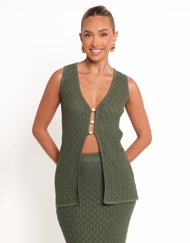 Petal & Pup - Asplie Knit Top - Olive