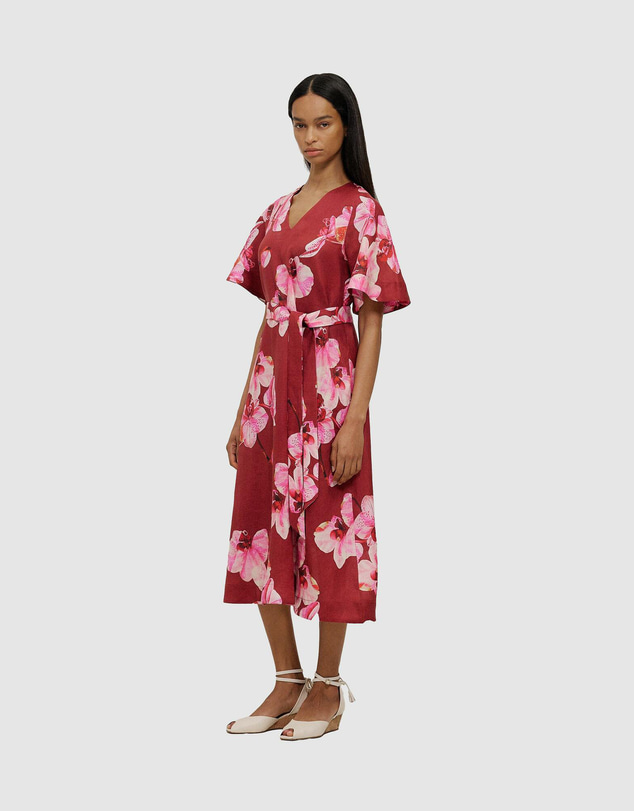 Trenery - Arden Linen Belted Dress