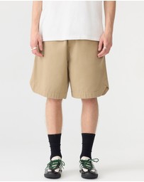 Bassike - Cotton Twill Walk Shorts