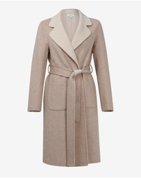 Forcast - Camille Wool Tie Coat