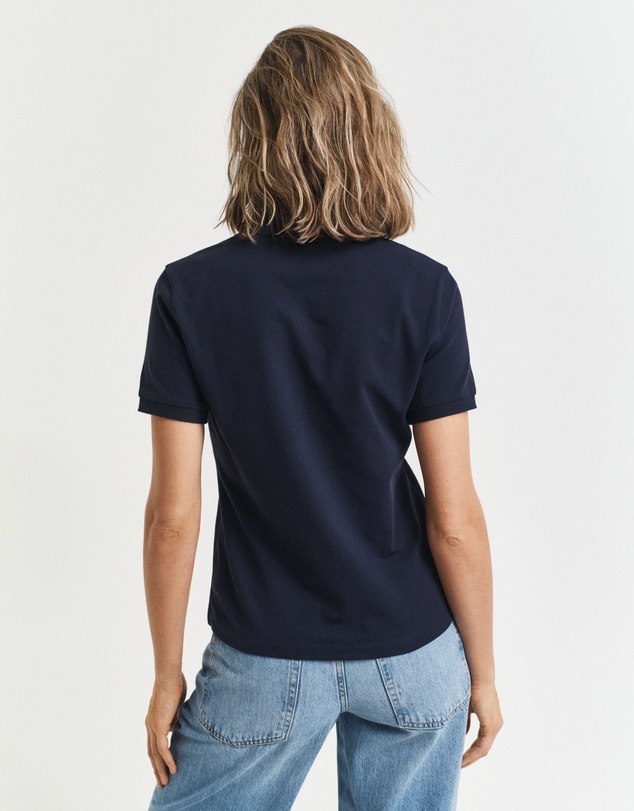 Gant - Contrast Collared Piqué Polo Shirt