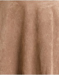 MVN - Faux Suede Midi Skirt