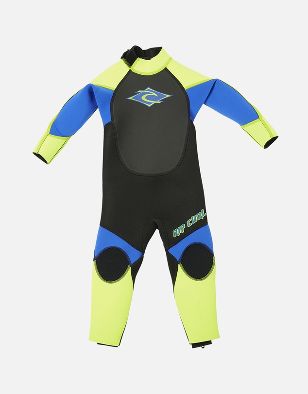 Rip Curl - Groms Omega 3/2mm Full Length Back Zip Wetsuit Steamer