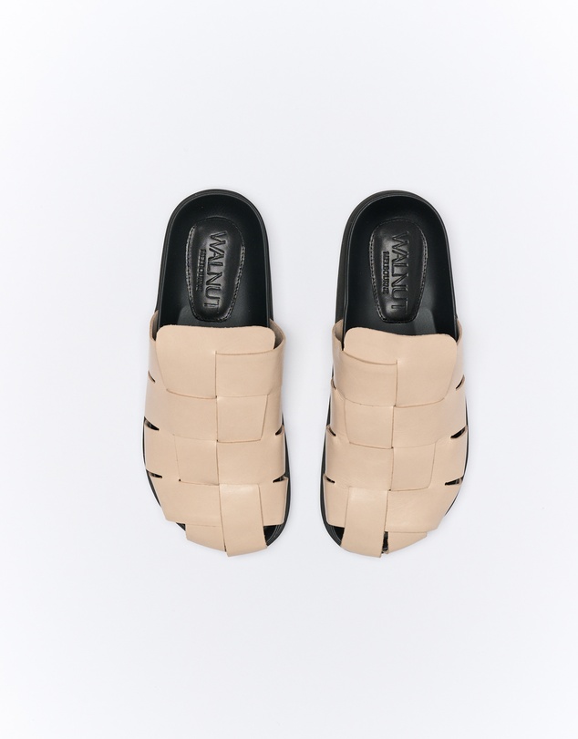 Walnut Melbourne - Dune Leather Mule