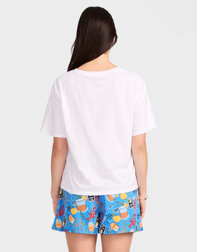 Mitch Dowd - Mitchdowd La Dolce Vita Cotton Pyjama Set