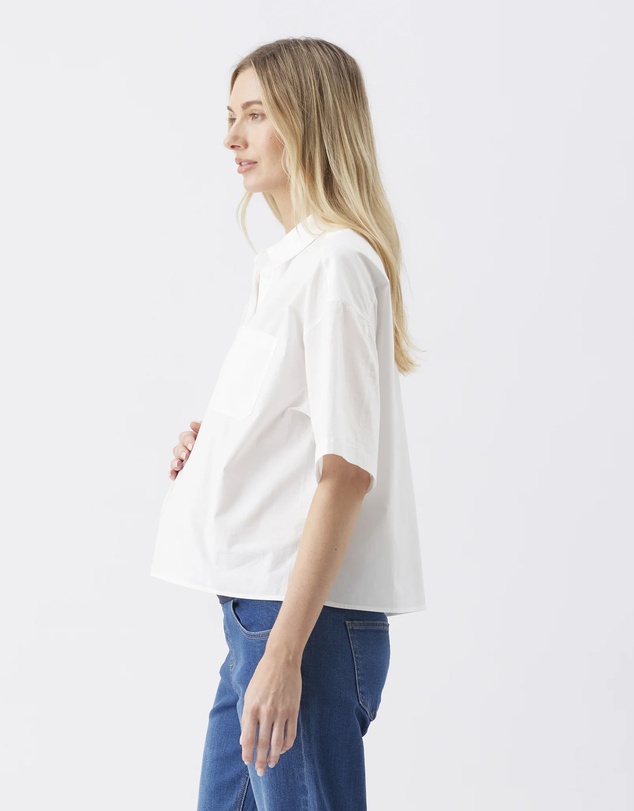 Ripe Maternity - Estelle Poplin Shirt