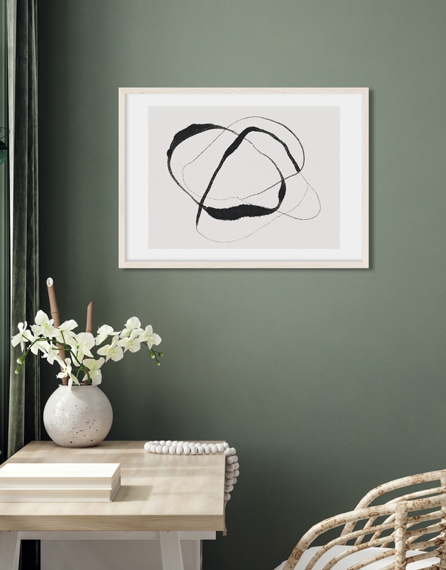 Olive et Oriel - Pientre No I Art Print